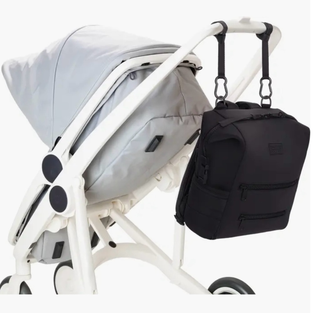 Dagne Dover Indi Neoprene Diaper Backpack Color Black Size Small NWOT - Picture 2 of 9